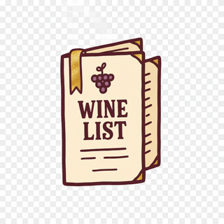 Restaurant wine list scanning icon